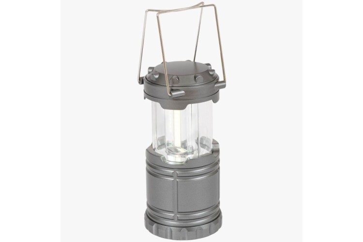 7 LED COLLAPSIBLE LANTERN GREY