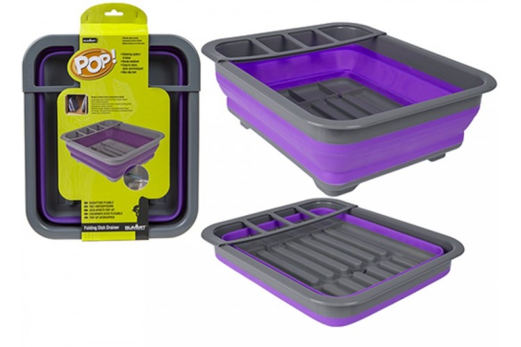 Pop! Dish Drainer With Draining system