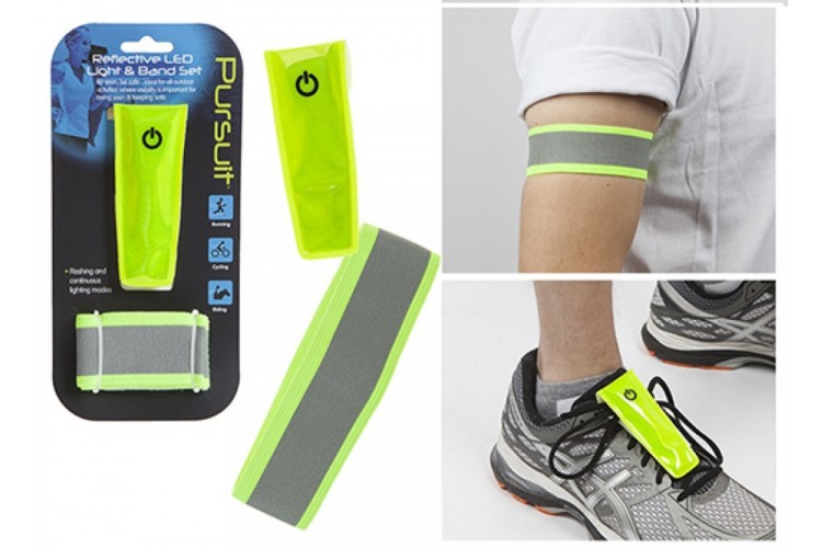 PURSUIT REFLECTIVE LED LIGHT AND BAND SET