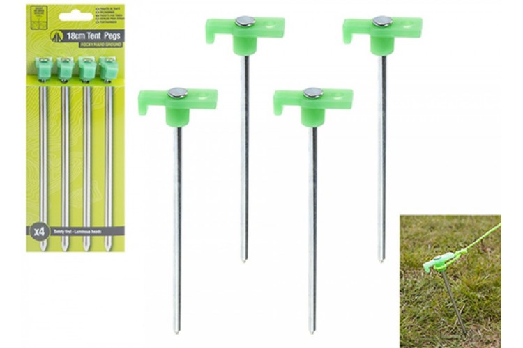 SUMMIT 4PACK 18CM/7. ROCK PEGS