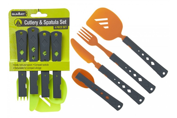 Summit 4PC Cutlery & Spatula Set