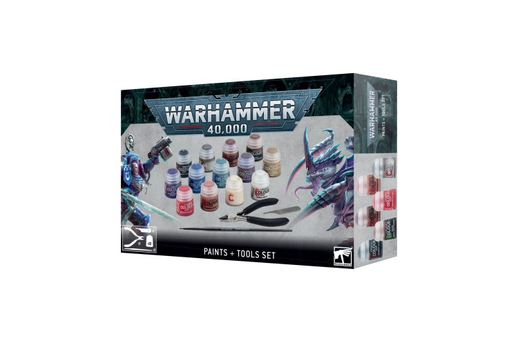 Warhammer 40,000: Paints + Tools Set