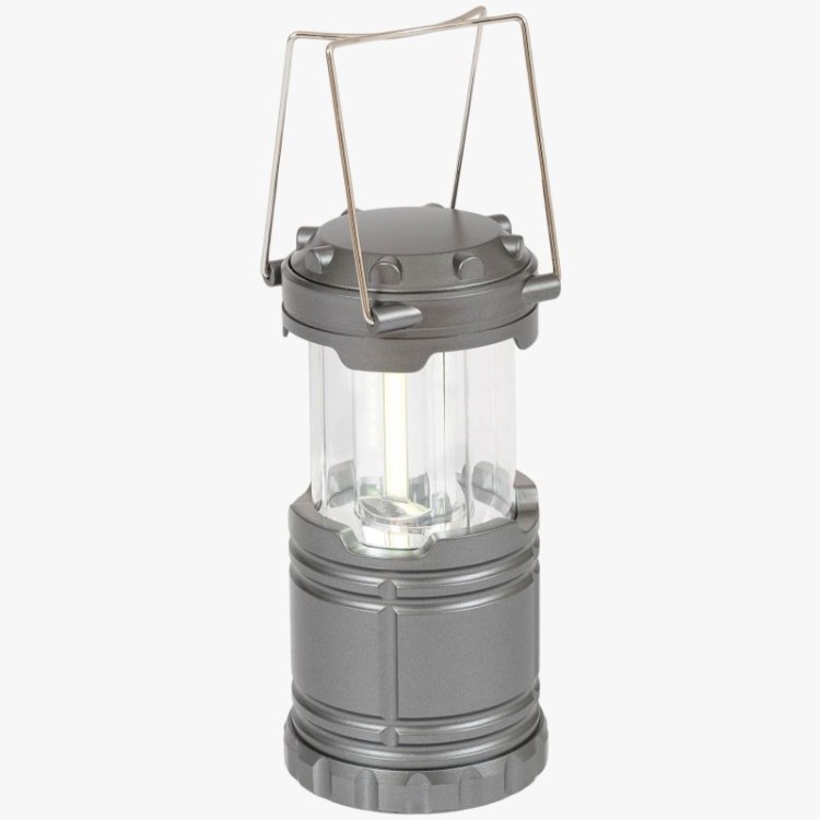 7 LED COLLAPSIBLE LANTERN GREY