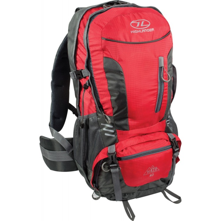 Hiker 40L Rucksack - Red	