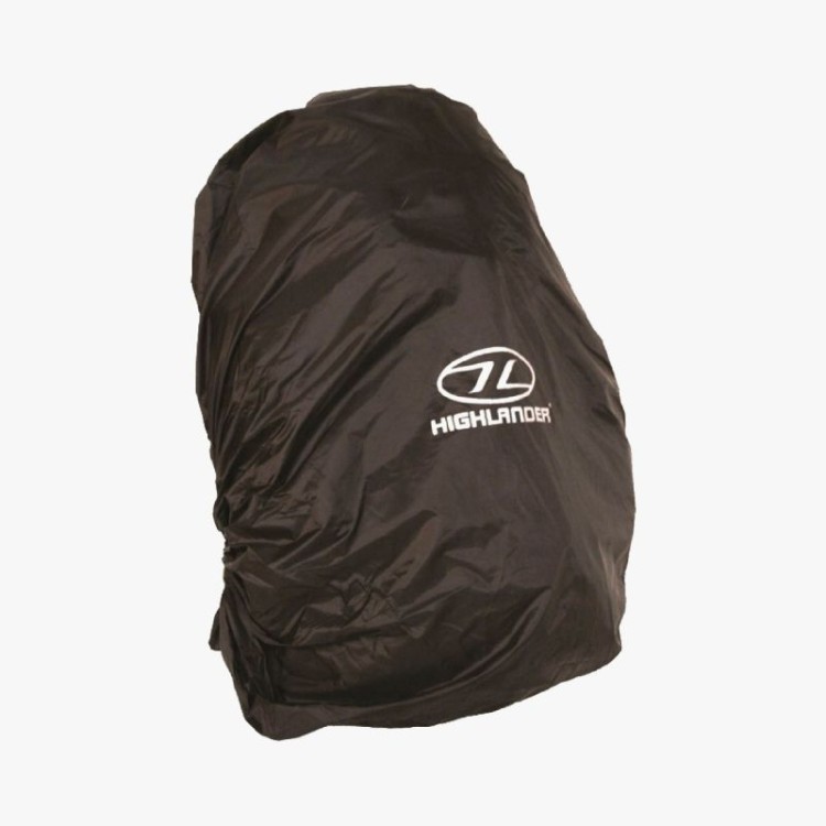Highlander Lightweight Bergan Cover, Black, 40 - 50L
