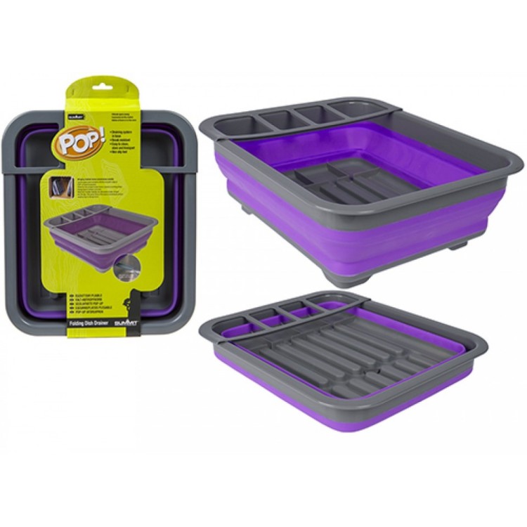 Pop! Dish Drainer With Draining system
