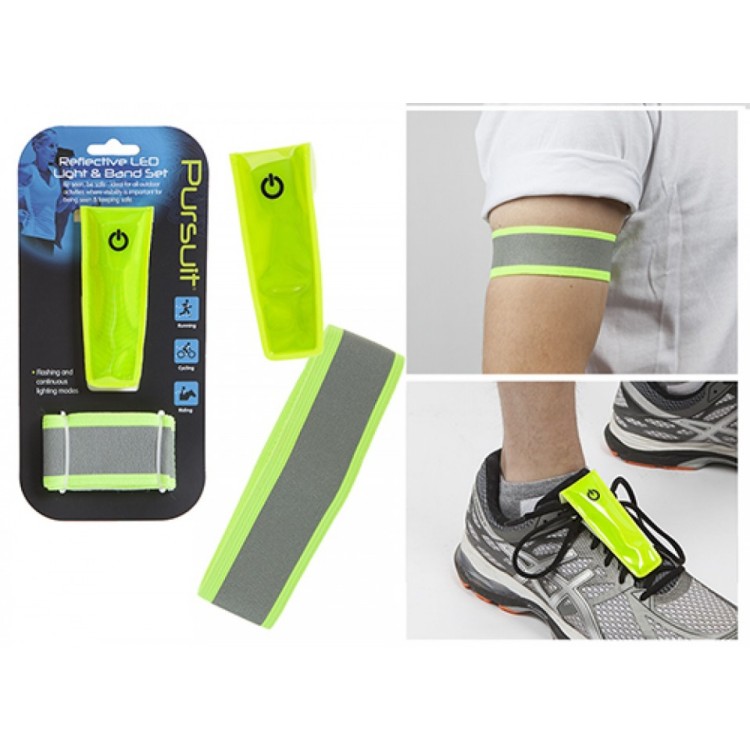 PURSUIT REFLECTIVE LED LIGHT AND BAND SET