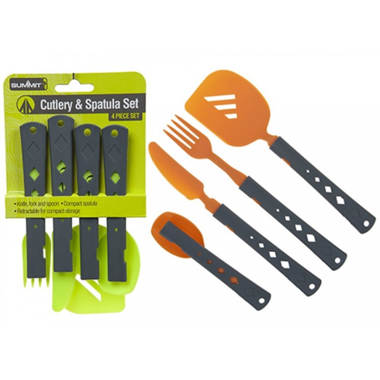 Summit 4PC Cutlery & Spatula Set